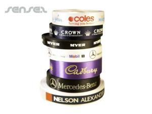 Promotional PMS Satin Ribbon With Logo Print