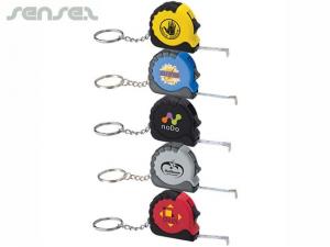 Mini Tape Measure Keyrings