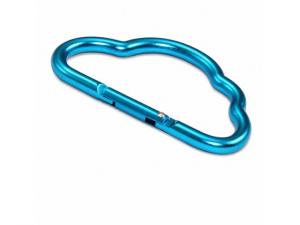 Promotional Shaped Keyrings - Carabiners (Cloud)