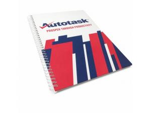 Promotional Hard Cover Wiro Notebooks (A4)