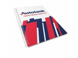 Promotional Hard Cover Wiro Notebooks (A5)