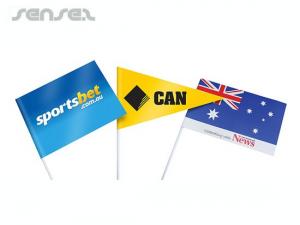Promotional Handwaver Paper Flags