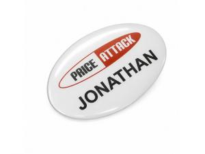 Promotional Full Colour Button badges (Medium Oval)