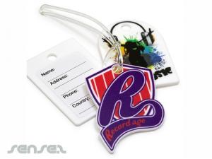 Custom Shaped Acrylic Luggage Tags (3mm Or 5mm)