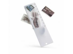 Promotional Plastic Rulers With Magnifier