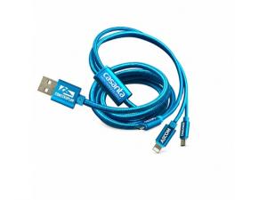 Charging Cables - Aluminium (3 In 1)