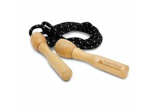 Promotional Wooden Handle Skipping Ropes (2.23m)