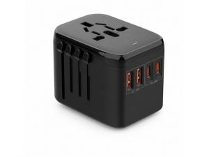 Promotional International Travel Adapters With USB Ports (20W)