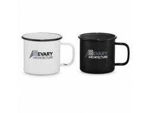 Promotional Enamel Metal Mugs (470ml)