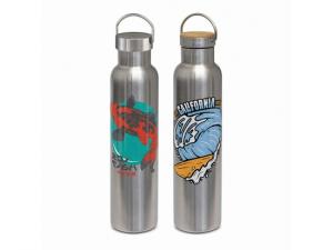 Promotional Jala Stainless Bamboo Thermo Bottles (650ml)