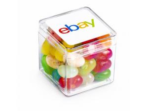 Promotional Cube Filled With JELLY BELLY Jelly Beans (60g)