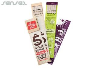Promotional Flourish 5 Stick Bookmarks