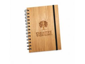 Promotional Panda Eco Bamboo Notebooks