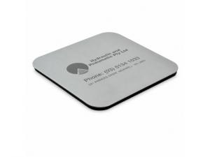 Promotional Elliot Stainless Single Coasters