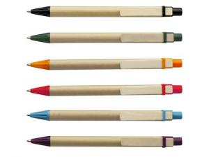 Promotional Eco Cardboard Barrel Pens