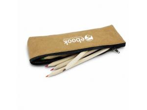 Promotional Tyvek&reg; Jaguar Natural Pencil Cases