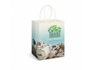 Promotional Paper Bags - Colour Wrap Printed (Lrg)