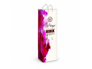 Promotional Colour Wrap Laminated Wine Bags