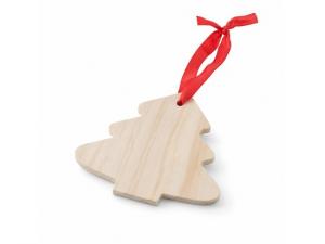 Promotional Wooden XMas Tree Shaped Ornaments