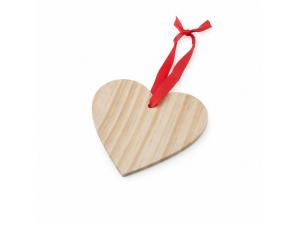 Promotional Wooden Heart Shaped Ornaments