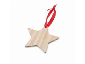 Promotional Wooden Star Shaped Ornaments