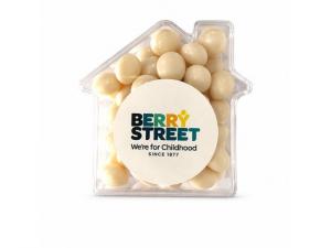 Promotional House Shaped Mints (50g)