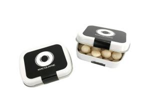 Rectangle Hinge Tins Filled With Chewy Mints (30g)