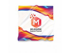 Promotional Zig Zag Edged Microfibre Lens Cloths (230GSM / 95Denier)