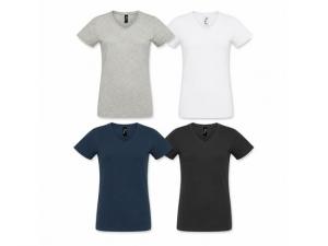 Womens V Neck T-Shirts (190gsm)