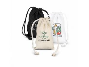Leila Cotton Drawstring Gift Bags (120gsm)