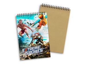 Promotional Top Opening Spiral Notepds (A5)