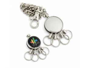 Promotional Round Key Separator Keychains