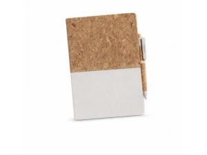 Promotional Eco Cotton & Cork Notebooks With Pen (A5)