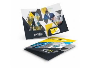 Presentation Folders With Spine And Twin Pockets (A4)