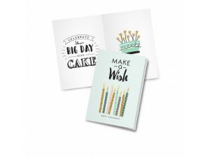 Promotional Folding Gift Cards (A6)