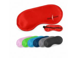 Promotional Fast Printed Satin Sleep Eye Masks - LOCAL STOCK