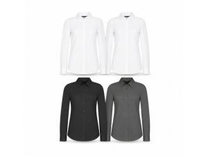 Promotional Womens Long Sleeve Workwear Shirts (120gsm)