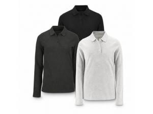 Promotional Womens Long Sleeve Polo Shirts (180gsm)