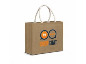 Promotional Corn Starch Jute Bags (27L)