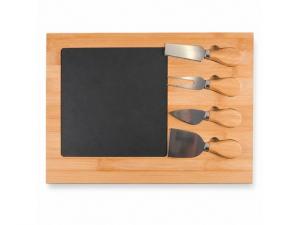 Promotional Bamboo and Slate Cheese Boards