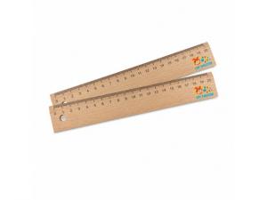 Promotional 20cm Beech Wood Rulers