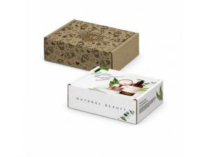 Promotional Die Cut Boxes with Hinged Lid (125x97x47mm)
