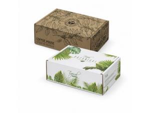 Promotional Die Cut Boxes with Hinged Lid  (175x130x65mm)