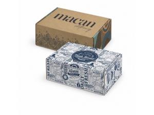 Promotional Die Cut Boxes with Hinged Lid  (225x167x83mm)