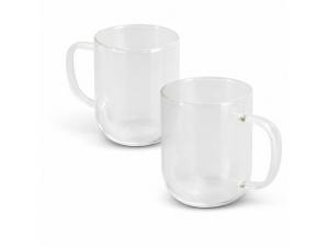 Promotional 350ml Borosilicate Glass Mugs