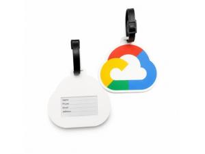 Promotional Custom Shaped Soft PVC Luggage Tags