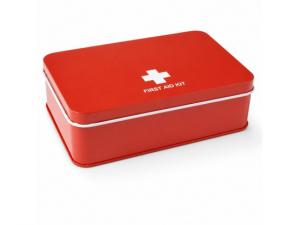 Promotional First Aid Kits in Metal Tin