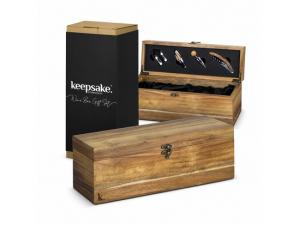 Promotional Keepsake Wine Box Gift Set