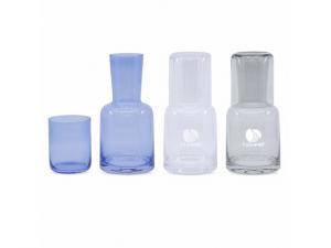 Colourful Glass Carafe & Tumbler Sets