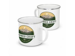 Promotional Stainless Steel Enamel Mugs (500ml)